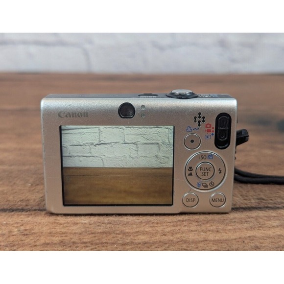 TESTED CANON IXUS 80 IS IXUS80 8.0MP Digital photo Camera Silver PC1271 SD1100 - Picture 4 of 8